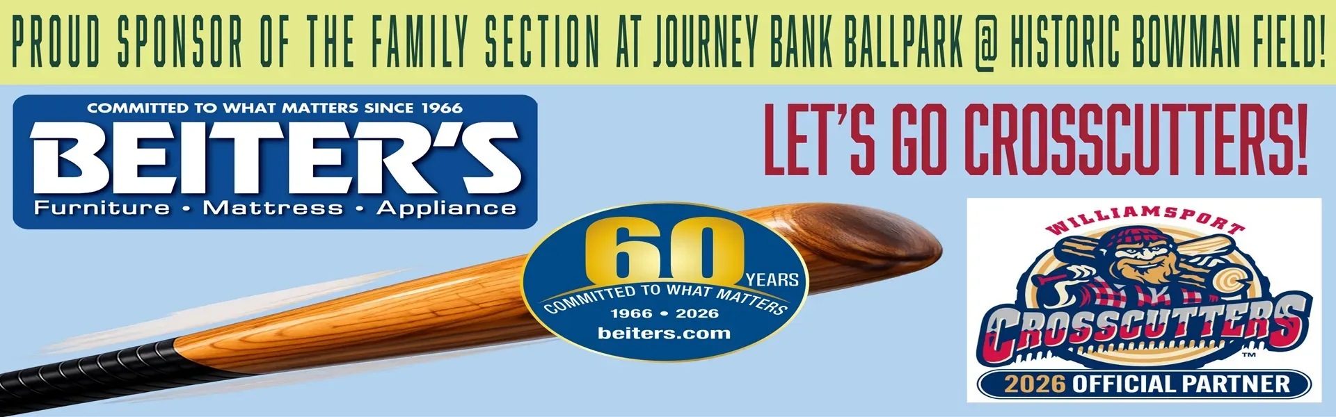 Beiter's Crosscutters Sponsorship